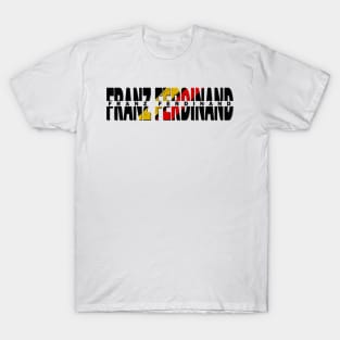 vintage typo Franz Ferdinand T-Shirt